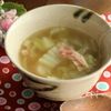 お鍋一つで簡単ほっこり美味♡ベーコンと白菜のあったかスープ