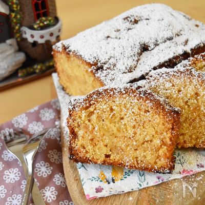 りんごのパウンドケーキ