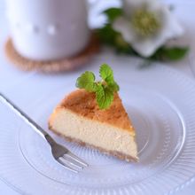 チーズケーキ🍳混ぜて焼だけBaked Cheesecake