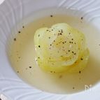 簡単！チンゲン菜の茎を使ったスープ