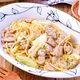 【豚肉とキャベツのバター醤油パスタ】食材３つ！10分パスタ♡