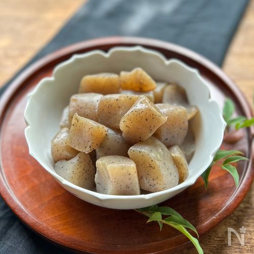 板こんにゃくで玉こんにゃく