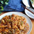 やわらか鶏むね肉の甘辛唐揚げ（韓国式中華＊カンプンギ）