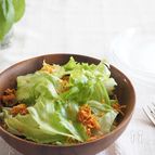 レタスとラーメンスナックのサラダ♪3分で作り置きにも