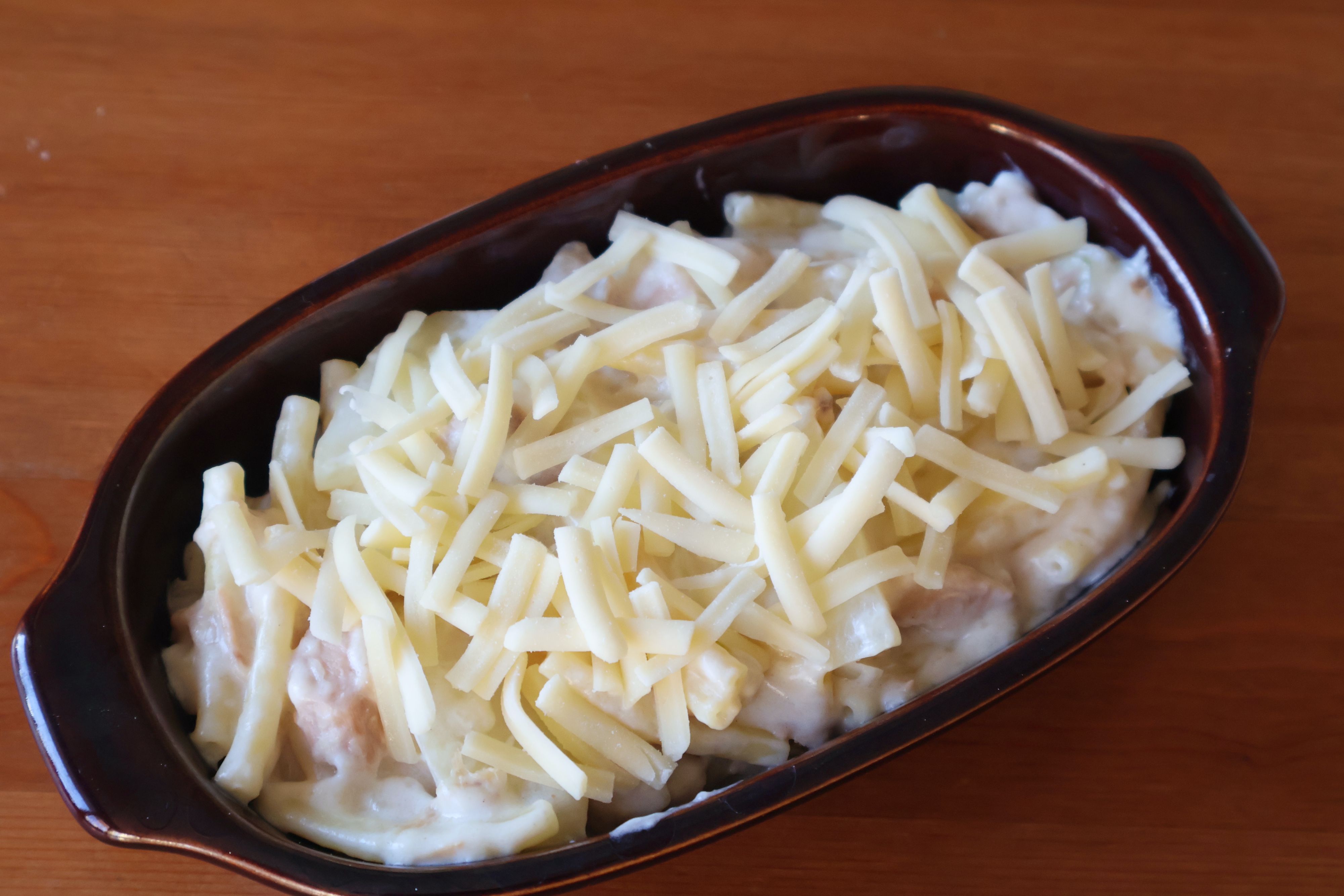 ツナとポテトのマカロニグラタン | レシピサイトNadia