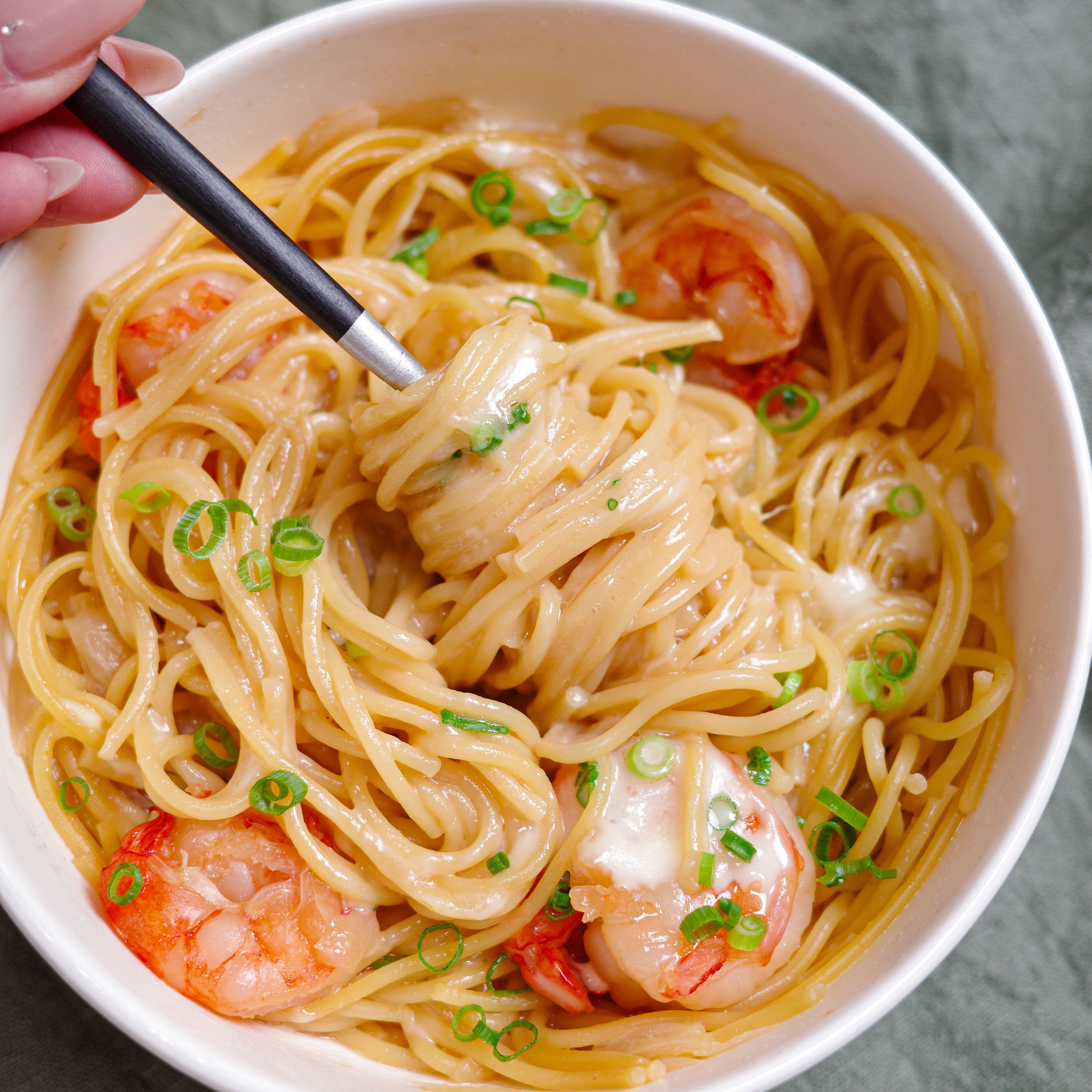 コクうま！とろ〜りチーズの和風パスタ【#レンジで簡単 】 | レシピ