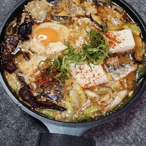 M＊Pの作ってみた!投稿(☆サバ缶で簡単スンドゥブチゲ☆一人鍋♬DHAで受験に勝つ☆)
