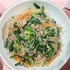 milkの作ってみた!投稿(【ひき肉ともやしのチャプチェ風】レンジで1発！ご飯が進む♪)