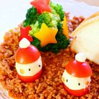 【クリスマス料理】サンタが街にやってきたワンプレート☆