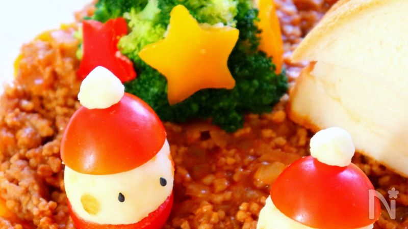 クリスマス料理】サンタが街にやってきたワンプレート☆ | レシピ