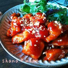 おかわりが止まらない♪韓国風甘辛チキン♪ヤンニョムチキン