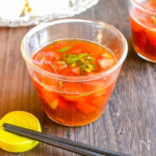 夏に食べたい!!トマトカレーの素麺つゆ