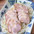 【茹で豚チャーシュー】柔らか味浸み肉と万能タレが絶品☆