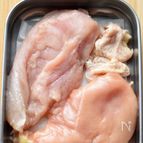 【胸様レシピ】調味料1つdeしっとり柔らか♪胸肉の下準備♪