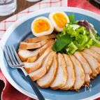 クリスマスにも♪お鍋で煮るだけ♪『即席♡むね肉チャーシュー』