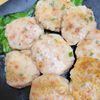 ヴェルの作ってみた!投稿(【はんぺんと長芋で鮭のふわふわ焼き】混ぜて焼くだけ超簡単♪)