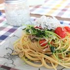 太白ごま油で万能しらすオイル漬けを使ったあっさり和風ペペロン