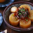 3度おいしい！しっかり甘辛仕立て♪スタミナ豚バラ大根