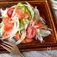 新玉ねぎとスモークサーモンのマリネ