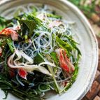 《水菜とわかめたっぷり》子供が飛びつく♪♪中華風春雨サラダ