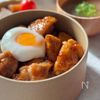 10分で完成!【温玉てりやき丼】