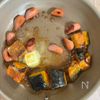 【かぼちゃとウインナーのバター醤油炒め】クセになる旨さ♡の工程3