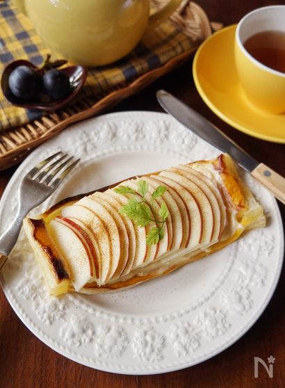 アップルカスタードパイ