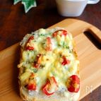 しらすの和風ピザトースト