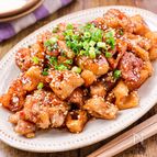 【鶏肉と蓮根の甘辛黒胡椒炒め】居酒屋風おかず♩ご飯もお酒も♡