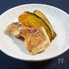 鶏とかぼちゃの甘辛焼き