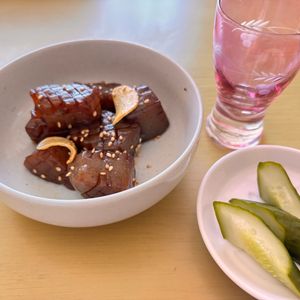 さんばさんの作ってみた!投稿(切って、ちぎって、味しみしみ【旨辛ちぎりこんにゃく】)