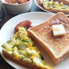 【だしチーズのキッシュ風】残りもの・卵焼き器で！