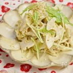 れんこんとごぼうの胡麻マヨサラダ