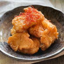 節約【鶏むね肉唐揚げの甘酢和え】子どもも大絶賛!