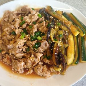 サラの作ってみた!投稿(【ご飯が超合う】豚こま肉と茄子ズッキーニのさっぱりオイ照り)