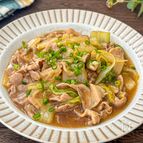 ご飯がすすむ♪【豚こまと白菜の生姜とろとろ煮】