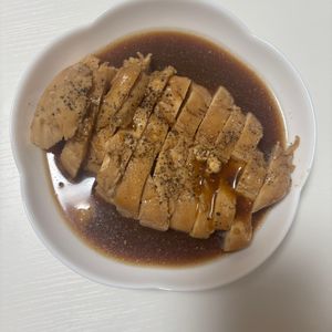 ぴーぱりの作ってみた!投稿(柔らかさ大満足!ヘルシー絶品♪【しっとり鶏むね焼豚】)