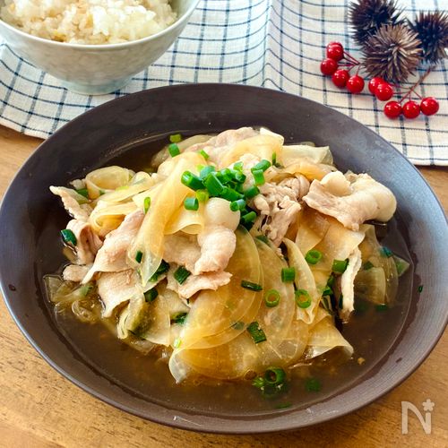 食べすぎリセット♡新・豚バラ大根